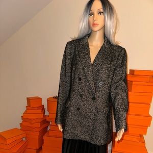 Zara oversized blazer grey size xl